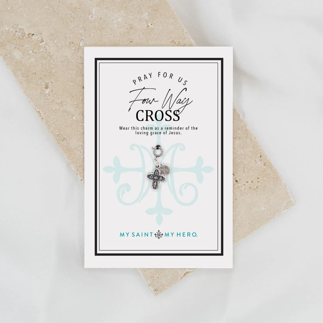 Four Way Cross Medal – Symbol of Faith & Protection - Blessed Bands