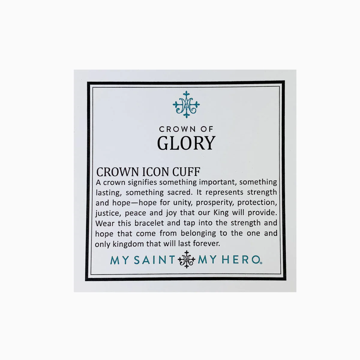 Crown of Glory Cuff – Faith & Victory Jewelry - Blessed Bands