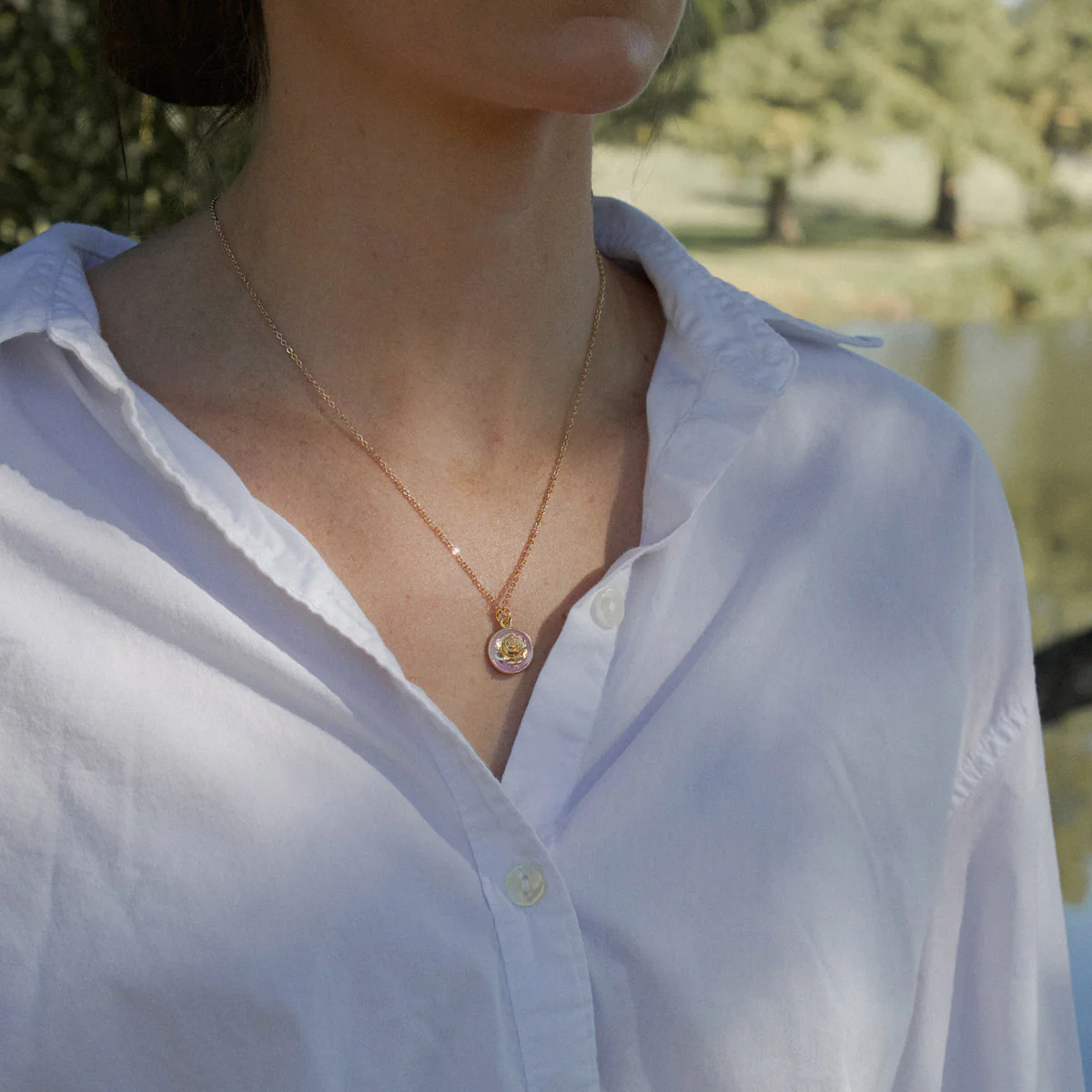 Miraculous Rose Necklace – Grace, Faith & Beauty - Blessed Bands