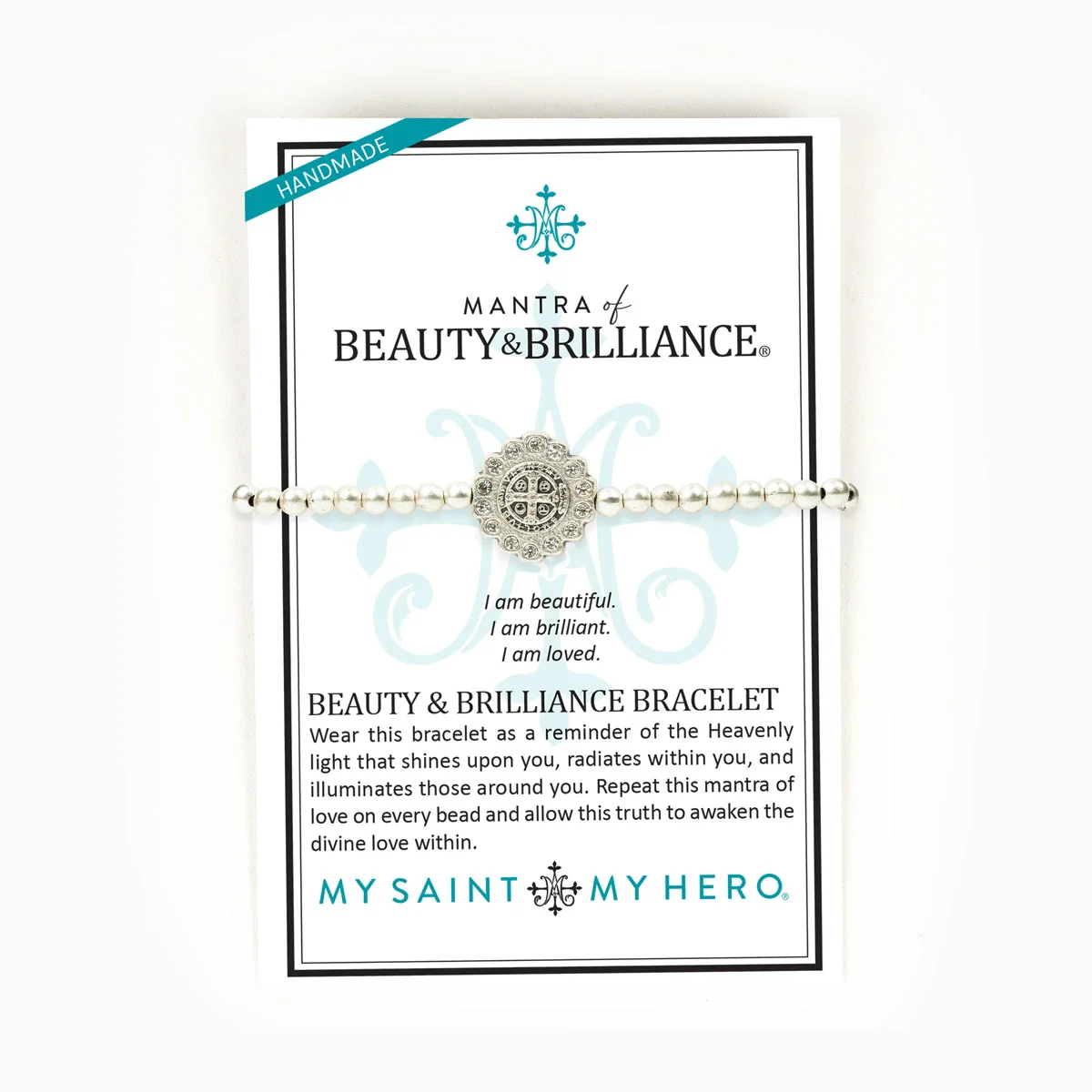 Mantra of Beauty & Brilliance Bracelet – Faith & Grace - Blessed Bands