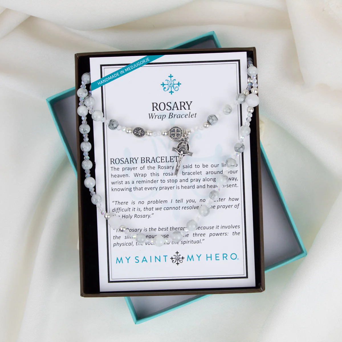 Rosary Wrap Bracelet – Faith & Prayer on the Go - Blessed Bands