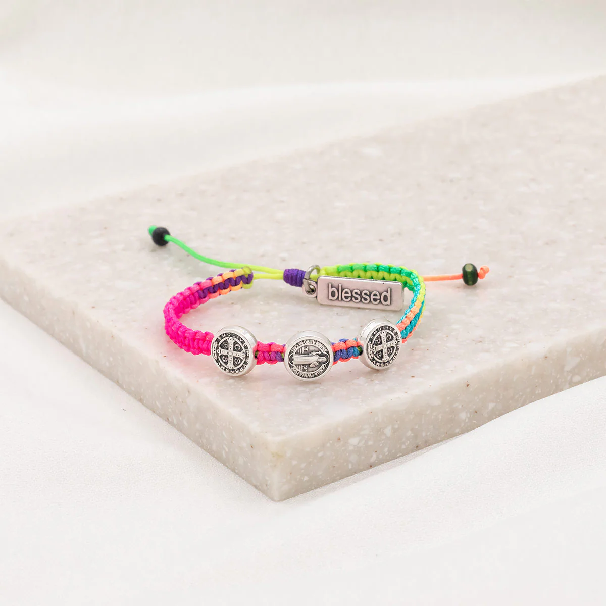 Benedictine Blessing Bracelet for Kids – Faith & Protection - Blessed Bands