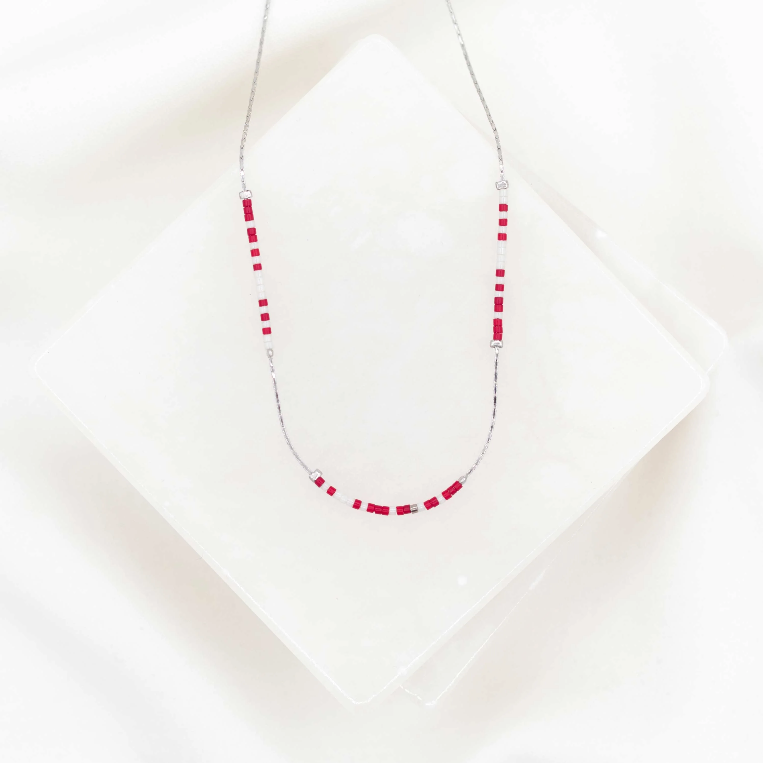 Victory Team Spirit Morse Code Necklaces – Custom Colors - Blessed Bands