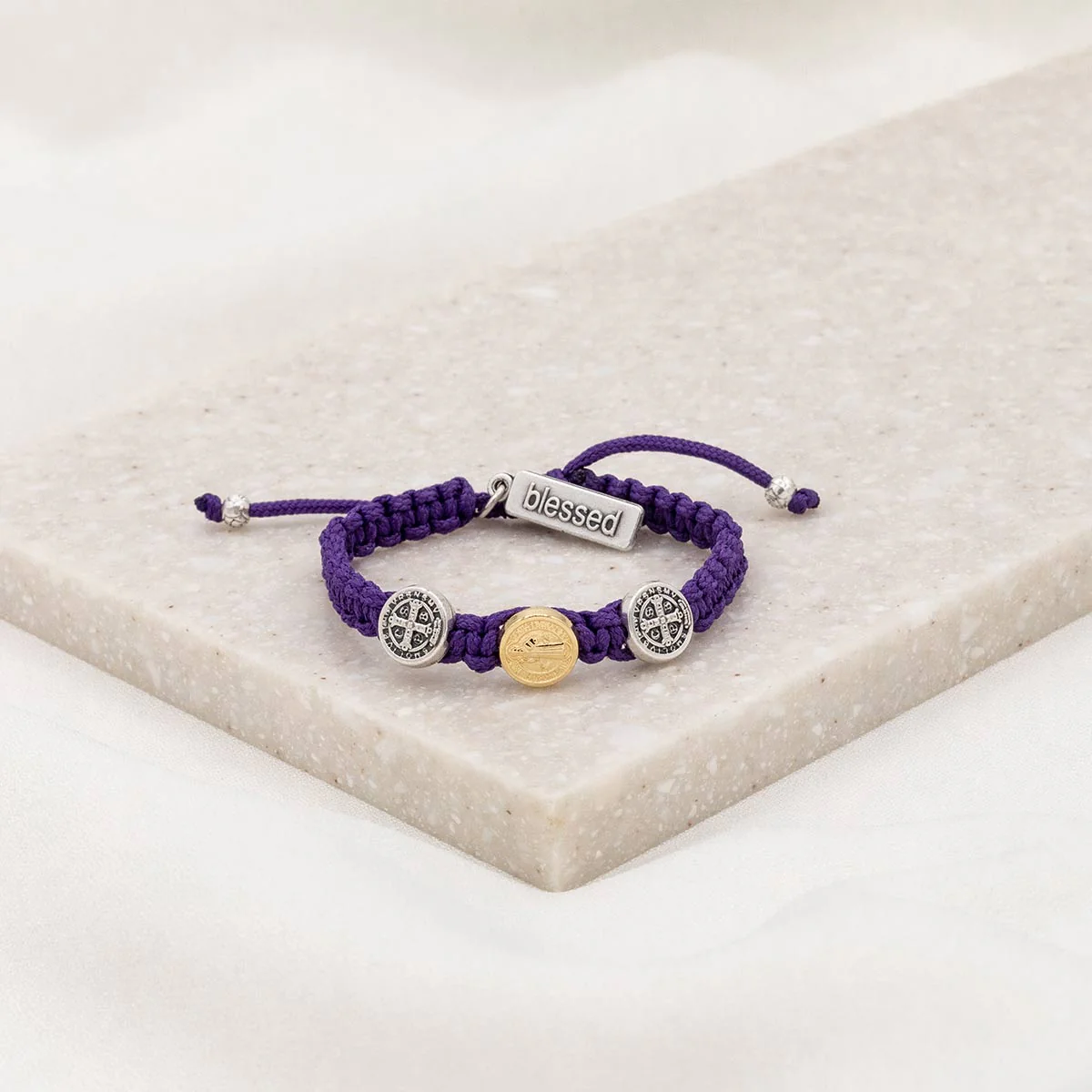 Benedictine Blessing Bracelet for Kids – Faith & Protection - Blessed Bands