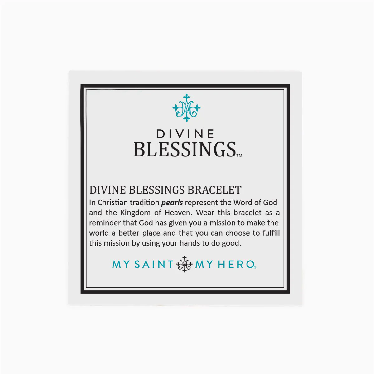 Divine Blessings Bracelet – Grace & Faith Reminder - Blessed Bands
