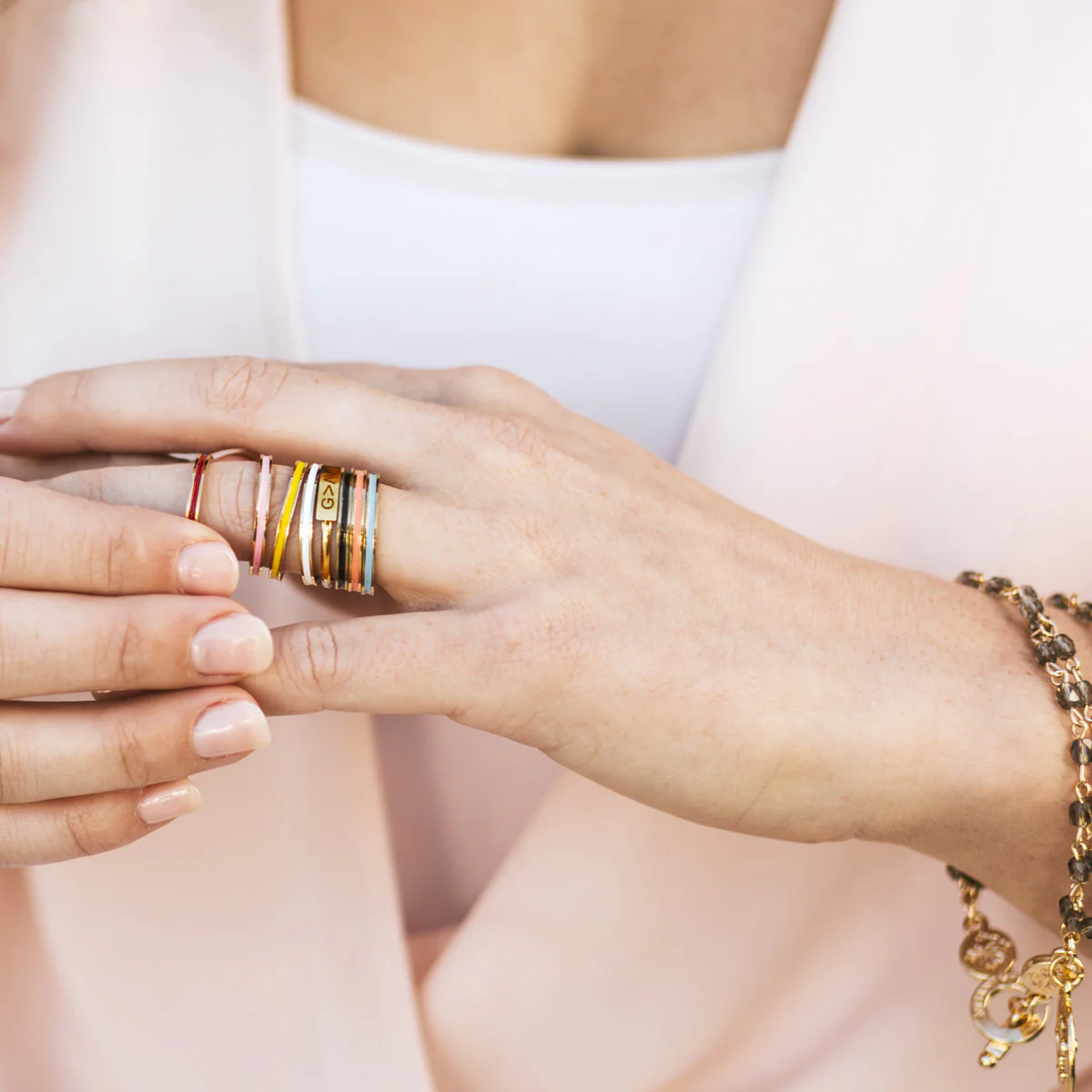 Blessing Band Set of Seven – Faith & Prayer Jewelry - Blessed Bands