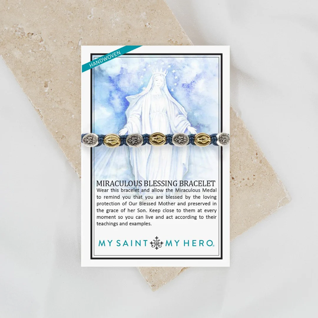 Miraculous Mary Blessing Bracelet – Grace & Protection - Blessed Bands