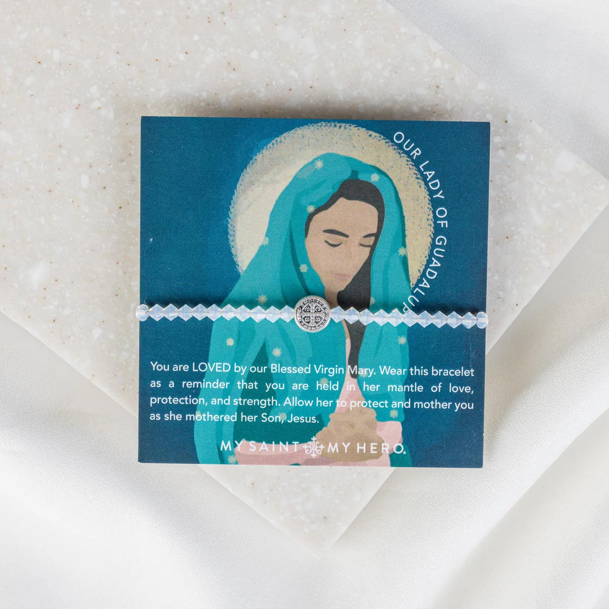Our Lady of Guadalupe Blessing Bracelet – Faith Jewelry - Blessed Bands