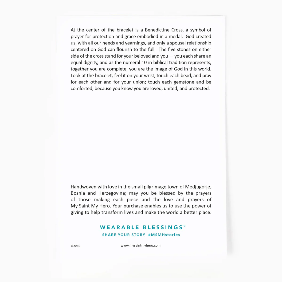 His and Hers Blessing Bracelet Set – Faith & Unity - Blessed Bands