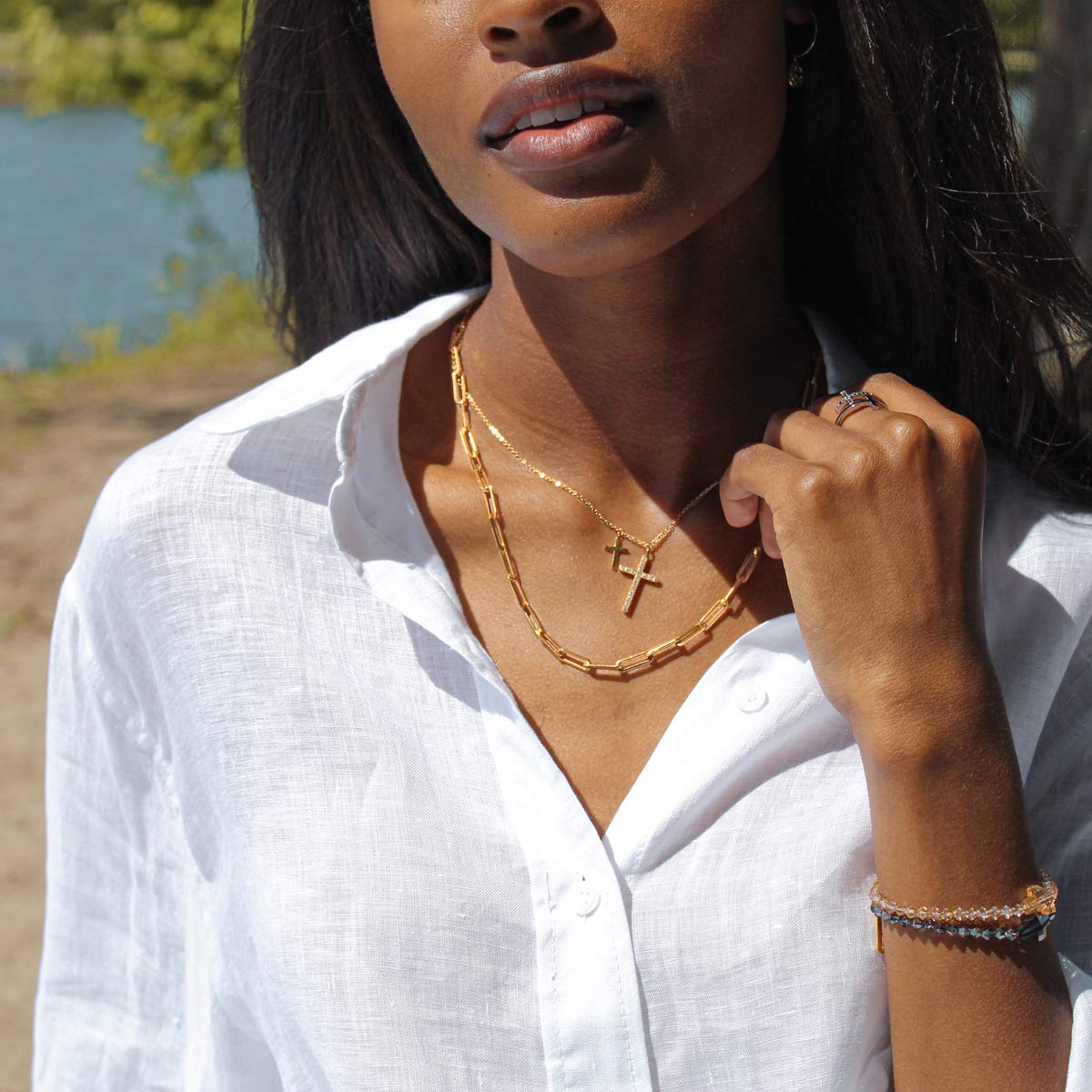 Walk by Faith Necklace – Trust & Spiritual Strength - Blessed Bands