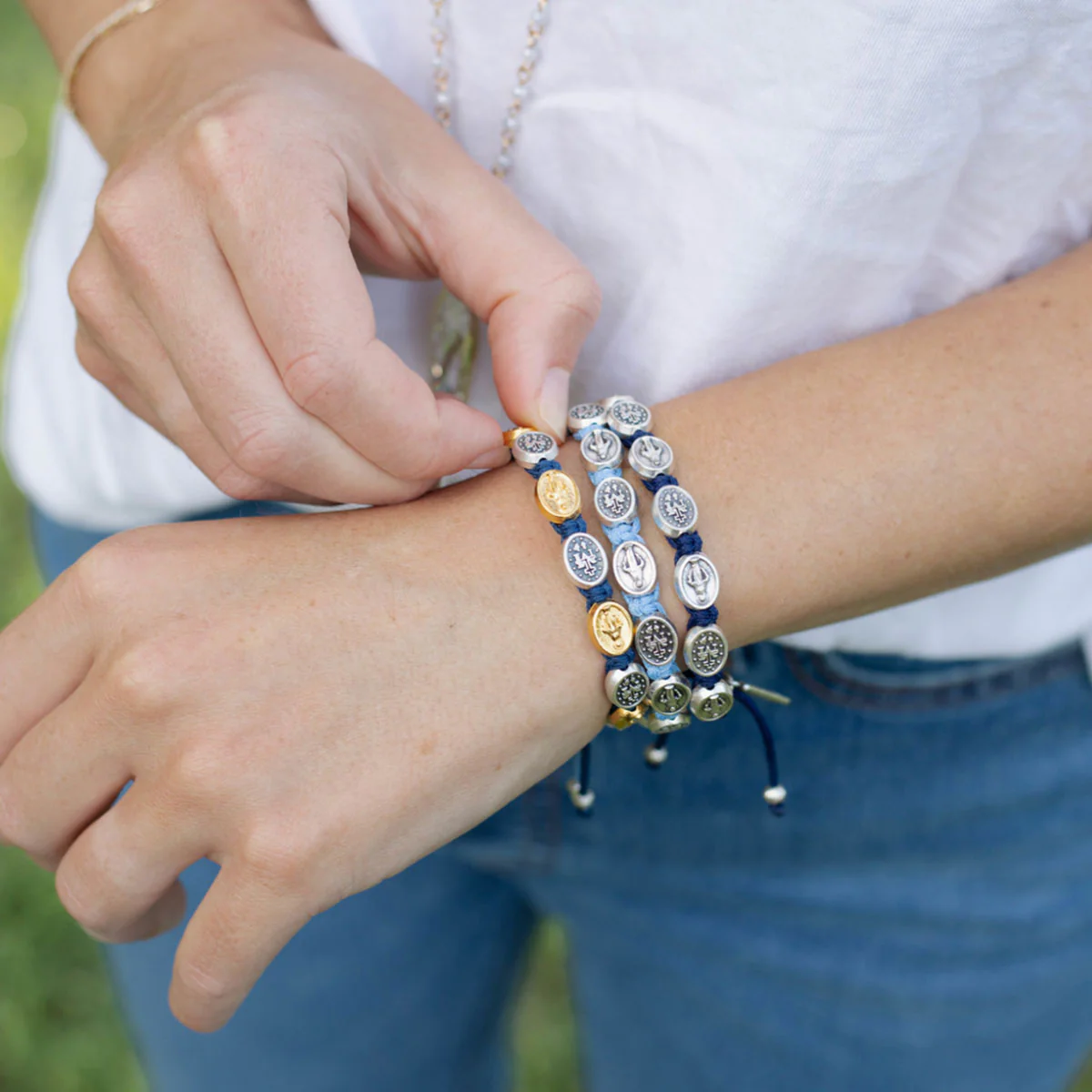 Miraculous Mary Blessing Bracelet – Grace & Protection - Blessed Bands