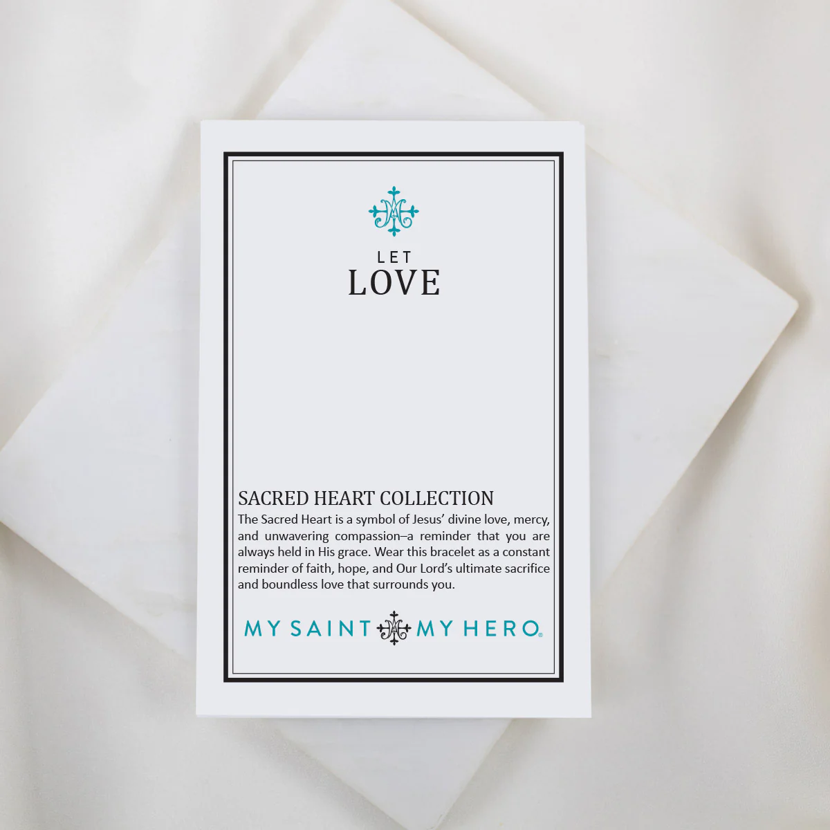 Sacred Heart of Jesus Faith Bracelet for Prayer - Blessed Bands