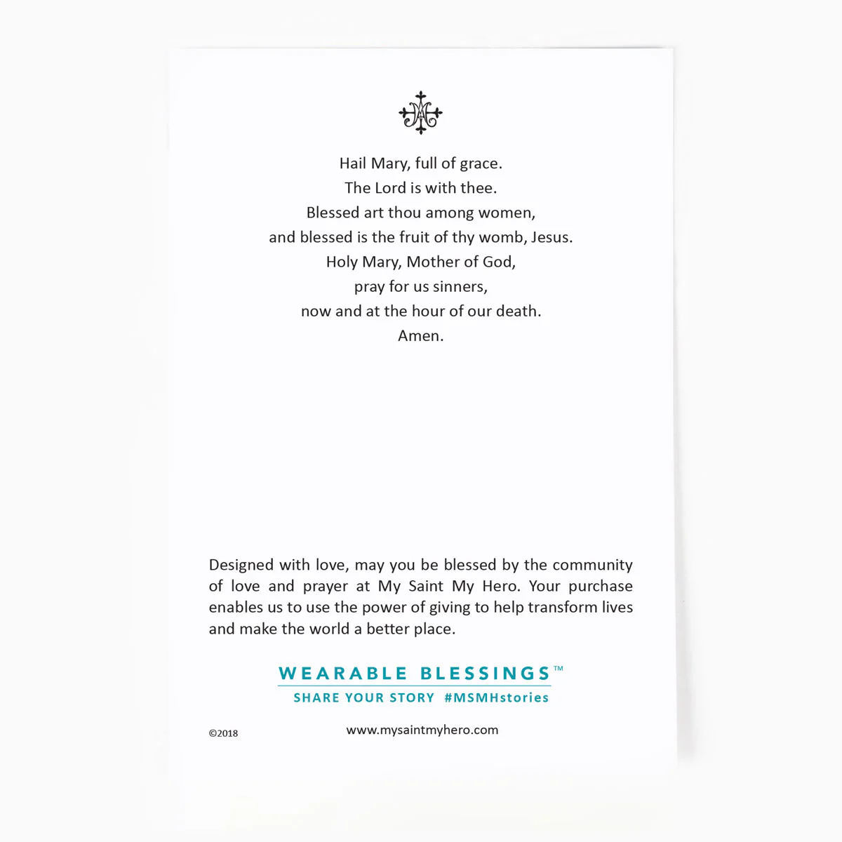 Hail Mary Morse Code Prayer Rope – Marian Devotion - Blessed Bands