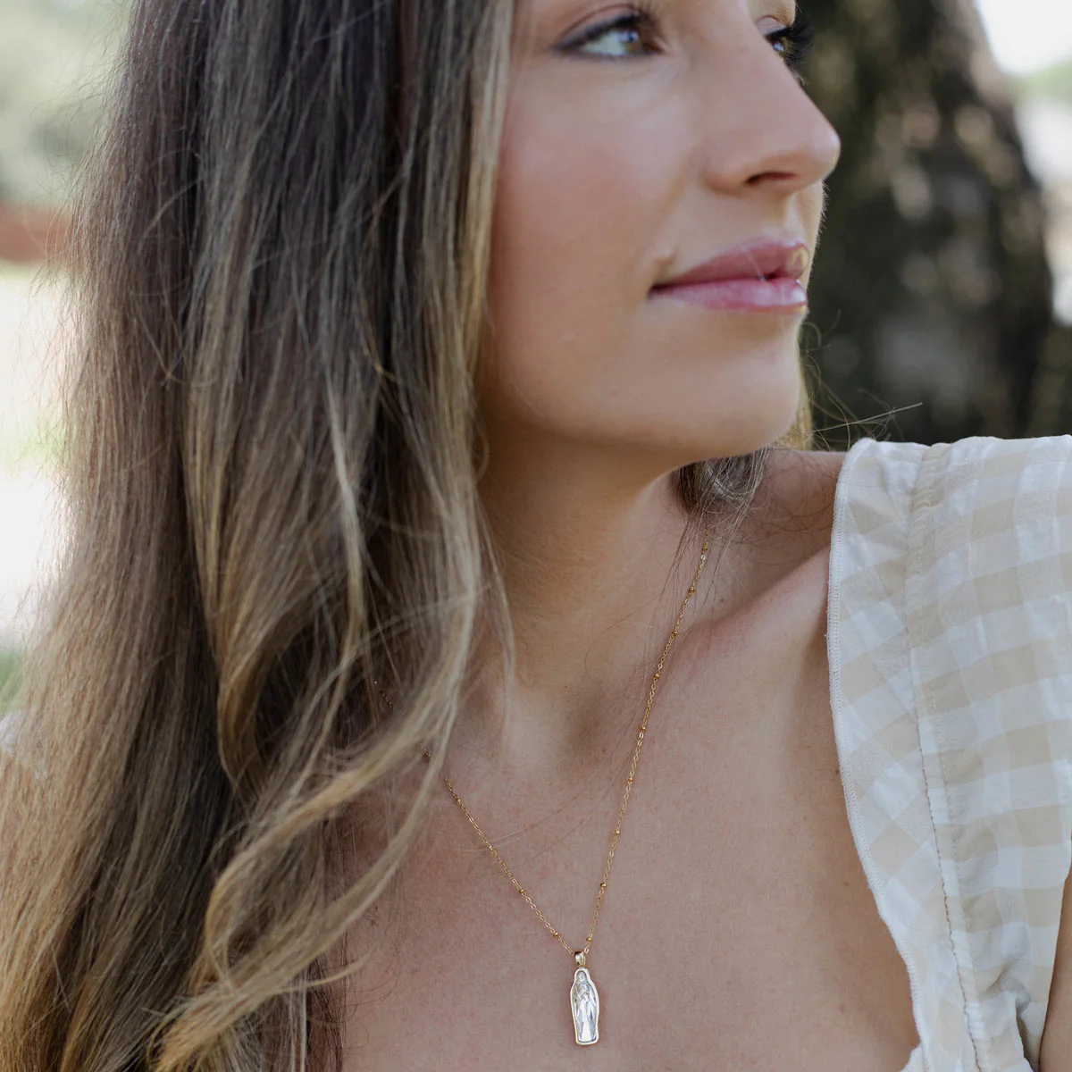 Queen of the Universe Marian Faith Petite Necklace - Blessed Bands