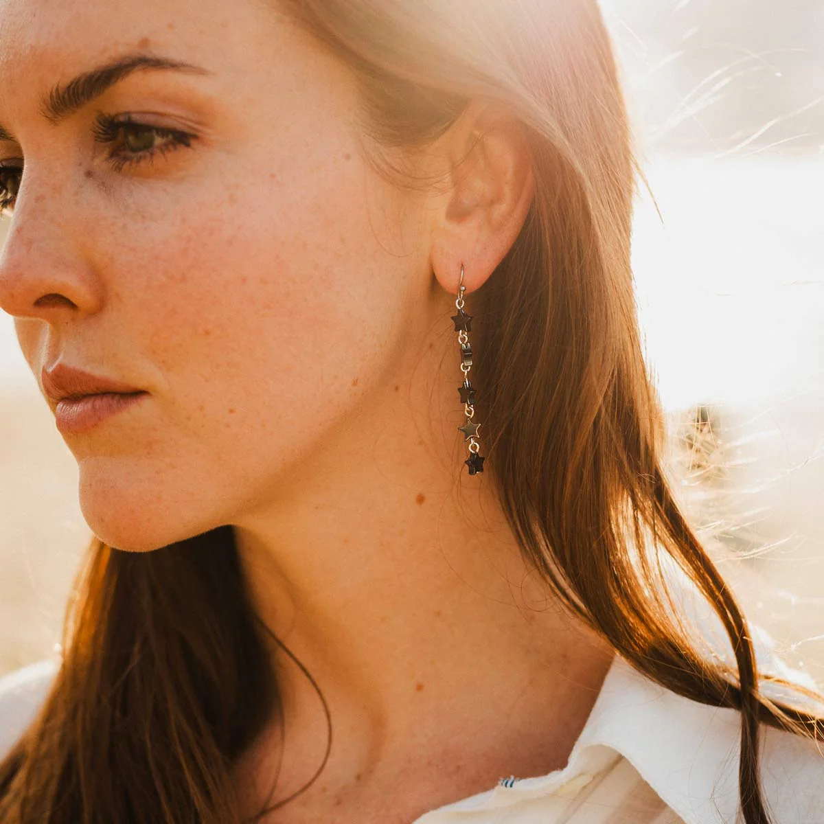 North Star Earrings – Faith-Inspired Christian Jewelry - Blessed Bands