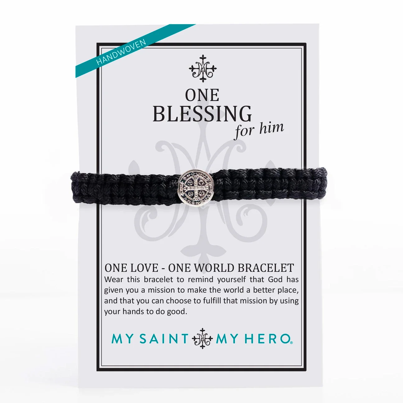 One Blessing for Him Bracelet – Strength & Faith Gift - Blessed Bands