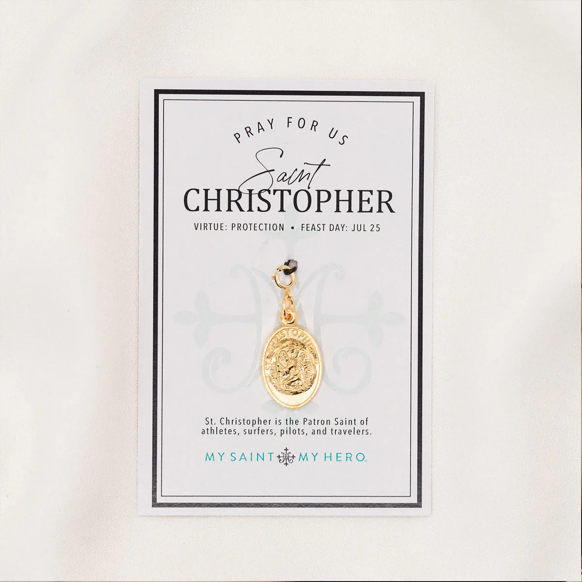 Choose Your Saint Medals – Medium Christian Pendants - Blessed Bands