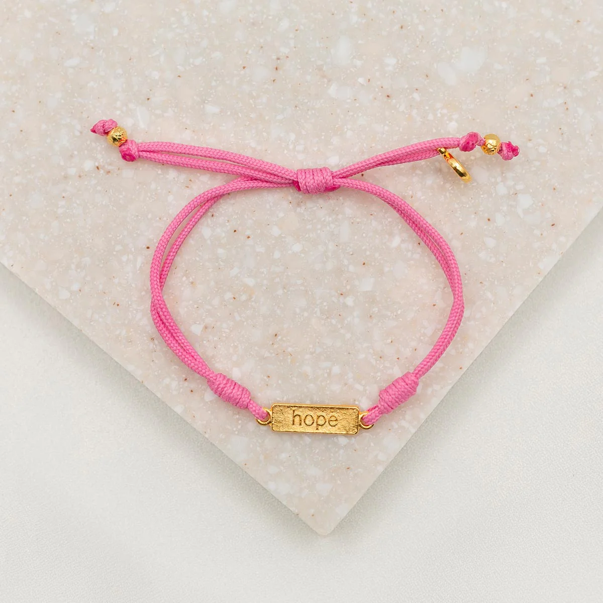 Hope Pink Breast Cancer Awareness Bracelet – Faith & Strength - Blessed Bands
