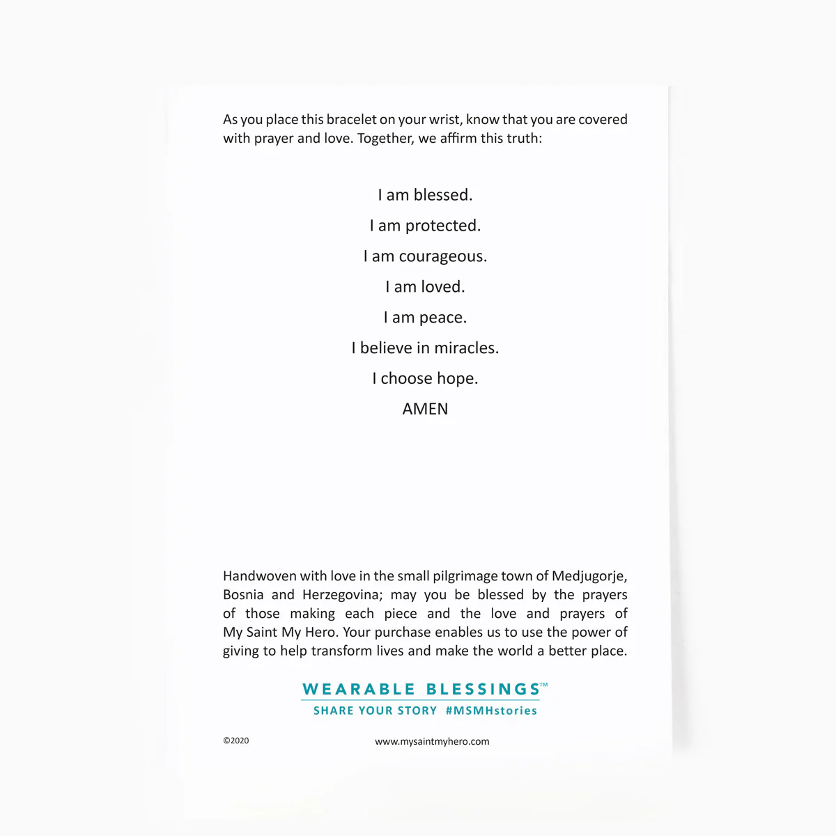 Hope Pink Breast Cancer Awareness Bracelet – Faith & Strength - Blessed Bands