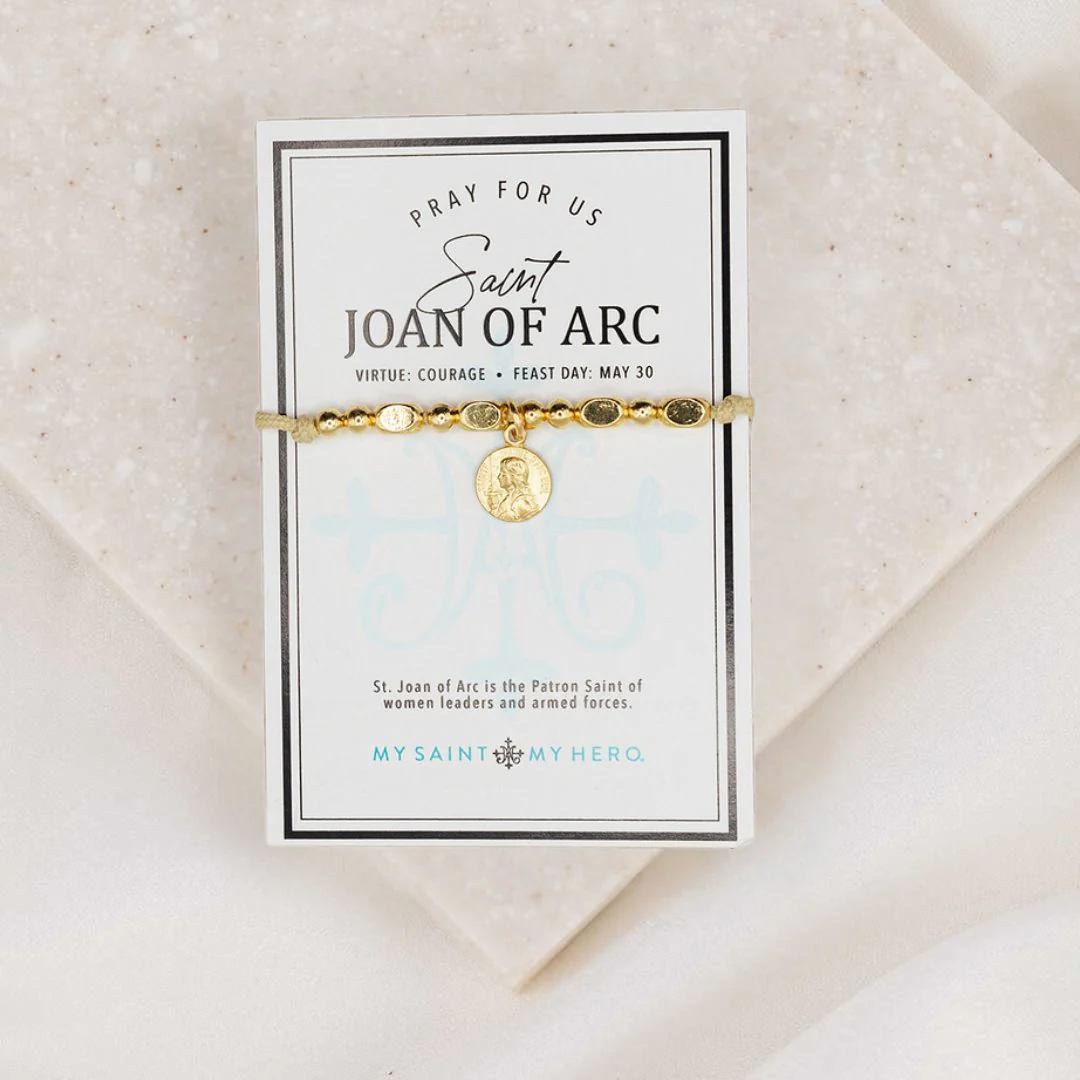Joan of Arc Kids Bracelet – Courage, Faith & Strength - Blessed Bands