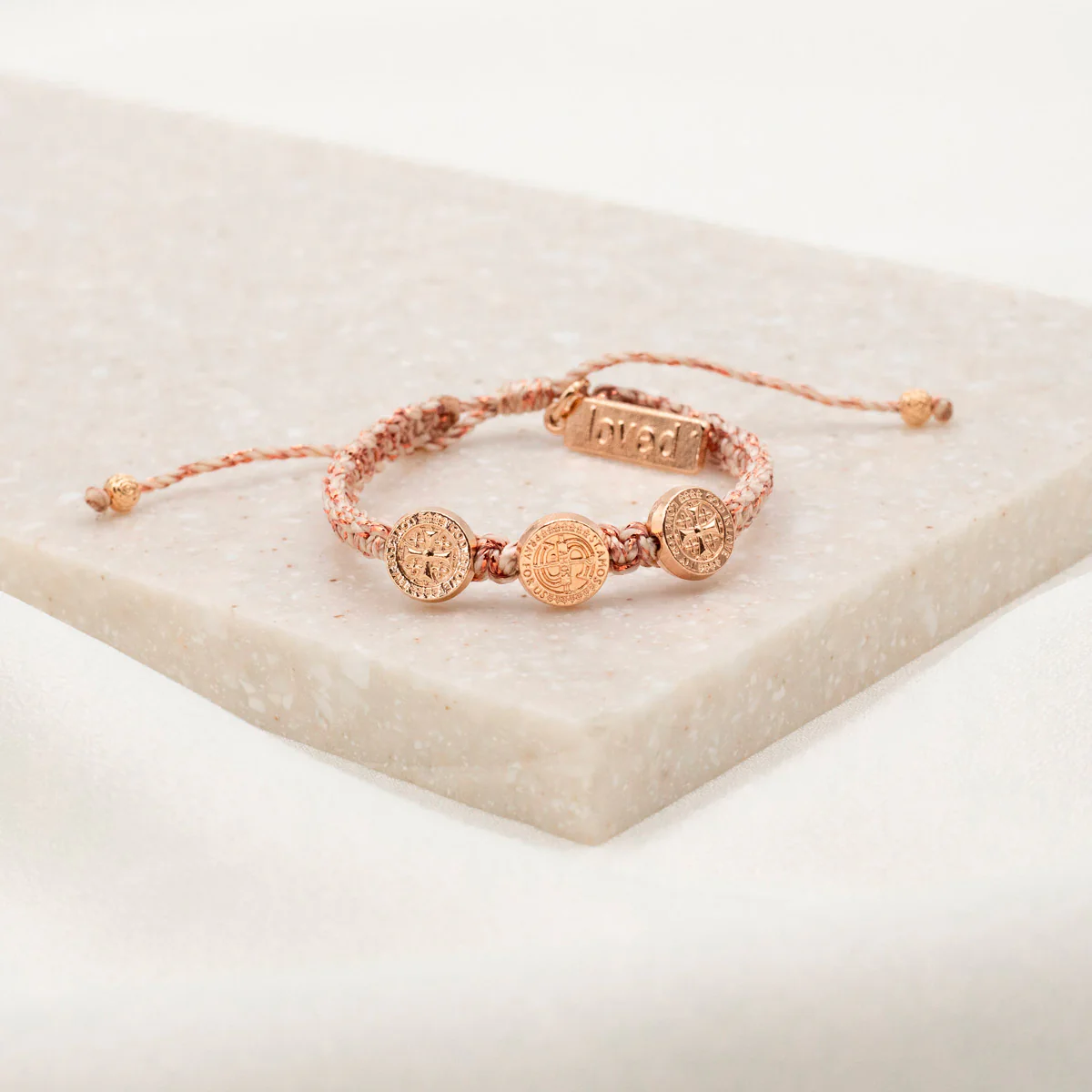 Share the Love St. Amos Bracelet for Kids – Metallic - Blessed Bands