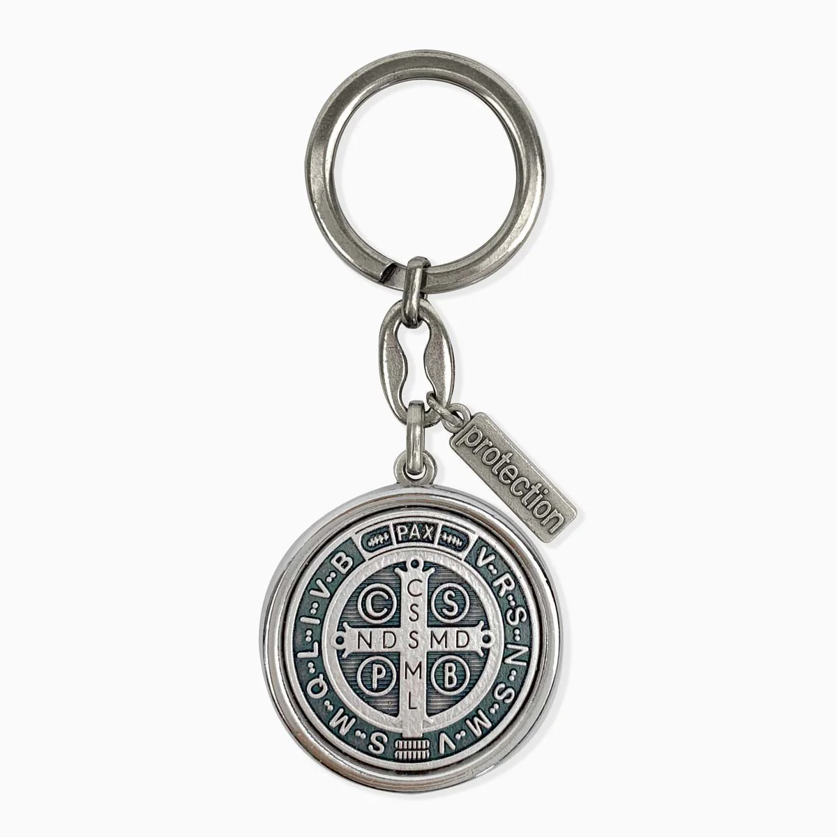 St. Benedict Key Ring – Spiritual Protection Accessory - Blessed Bands