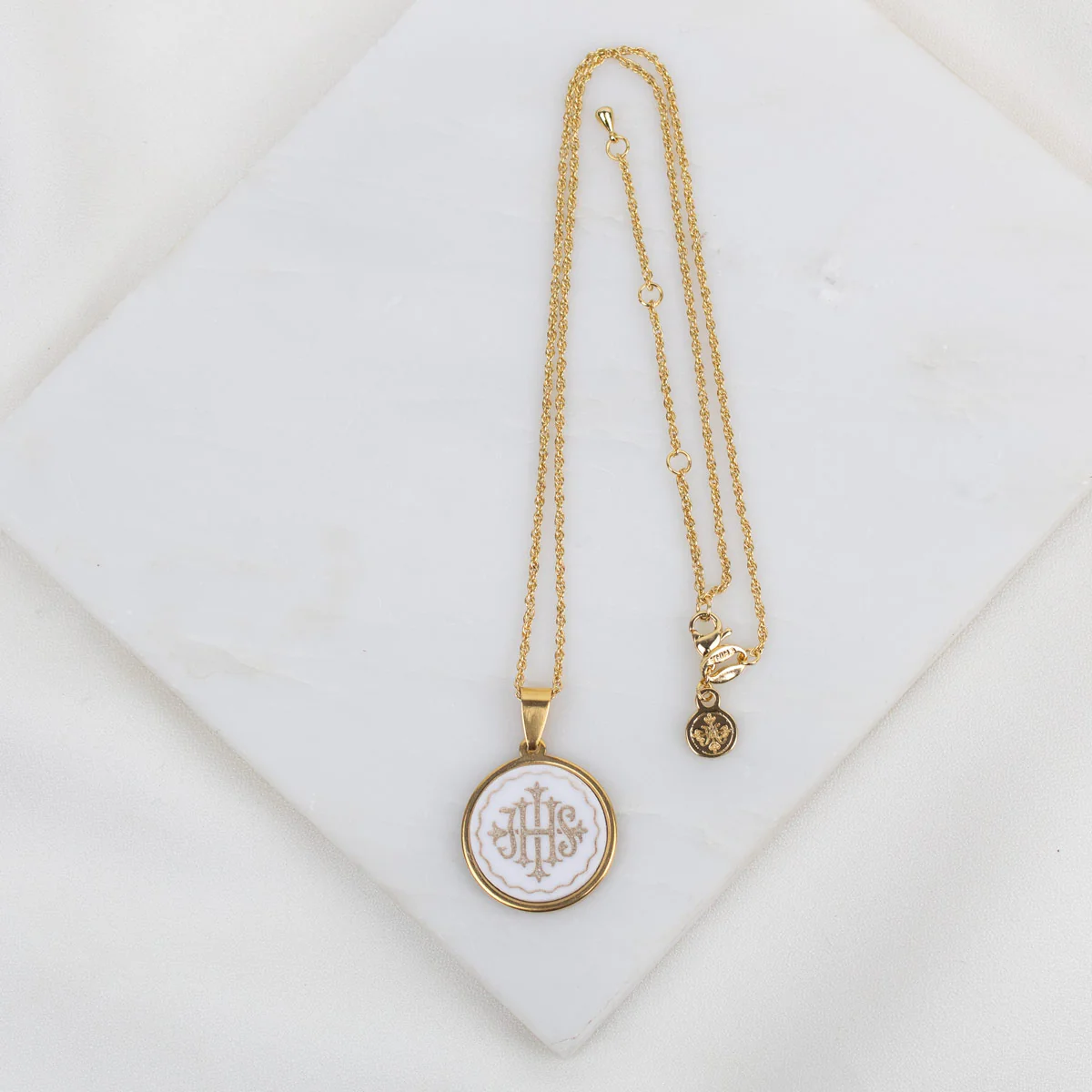 Holy Name of Jesus Necklace – Faith & Divine Love - Blessed Bands