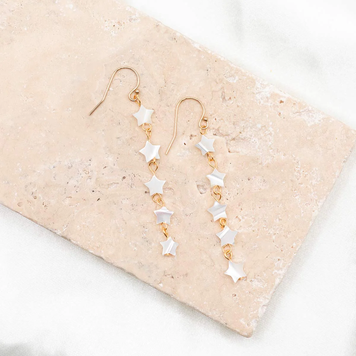 North Star Earrings – Guiding Light & Faith Symbol - Blessed Bands