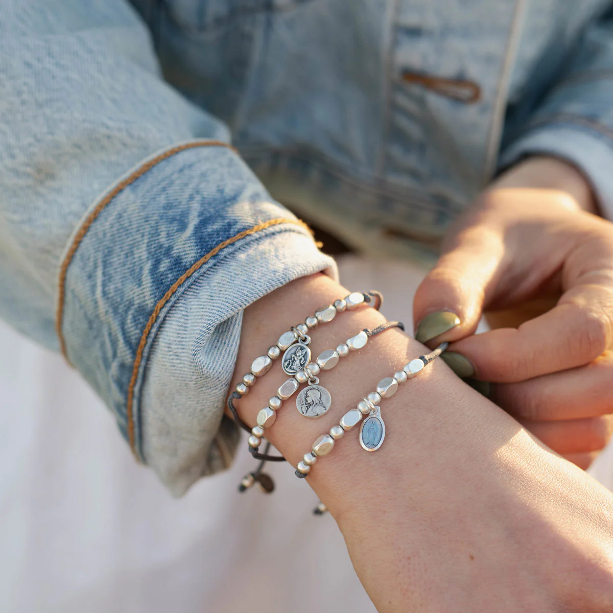 Miraculous Mary Petite Kids Bracelet – Faith & Blessing - Blessed Bands