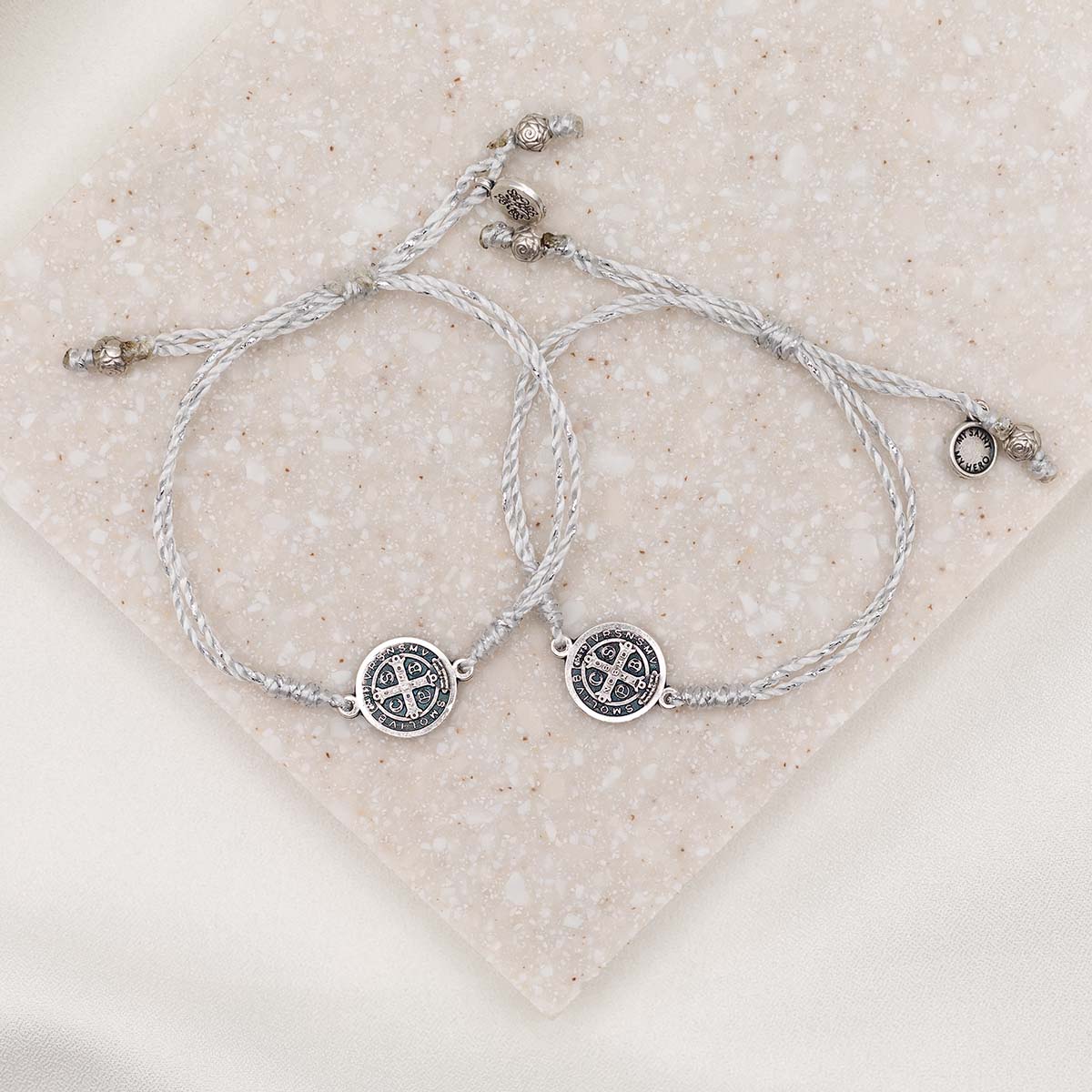 Best Friends Blessing Bracelet Set – Faith & Unity - Blessed Bands