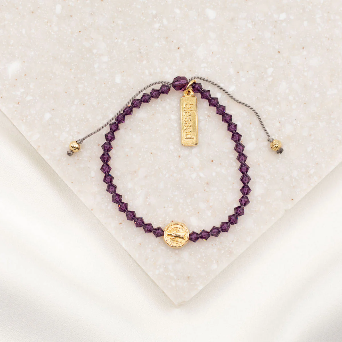 Shine Bright Crystal Blessing Bracelets – Faith & Light - Blessed Bands