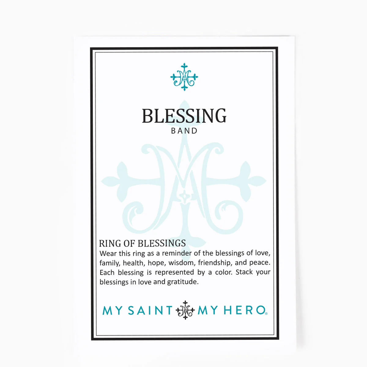 Blessing Band Set of Seven – Faith & Prayer Jewelry - Blessed Bands