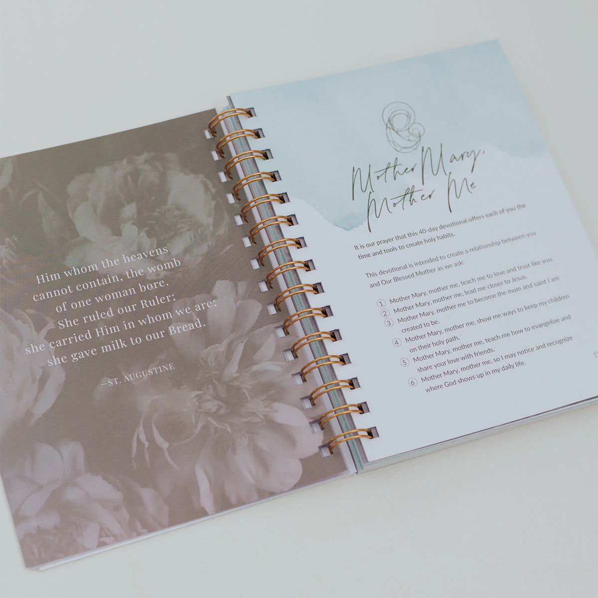 Mother Mary Devotional Journal & Bracelet Bundle – Faith - Blessed Bands