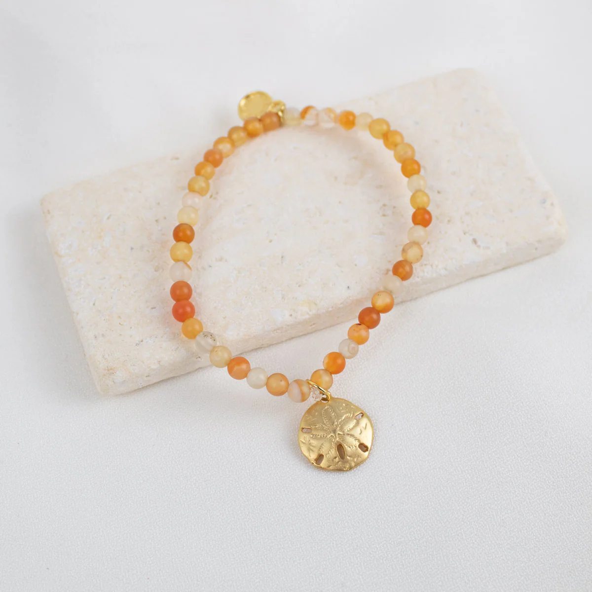 Blessings of the Sea Sand Dollar Bracelet - Blessed Bands