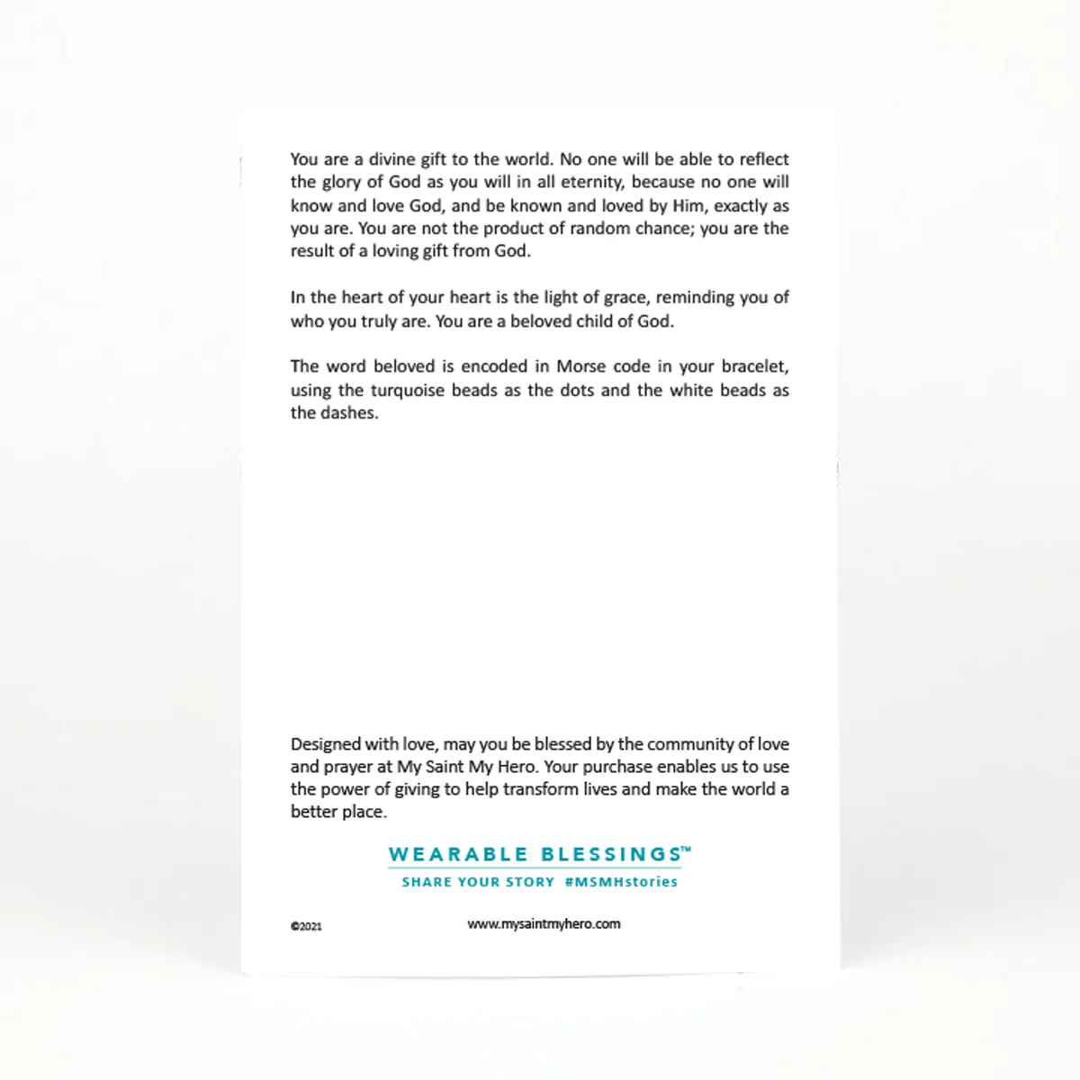 Beloved Morse Code Bracelet – Faith & Loving Reminder - Blessed Bands