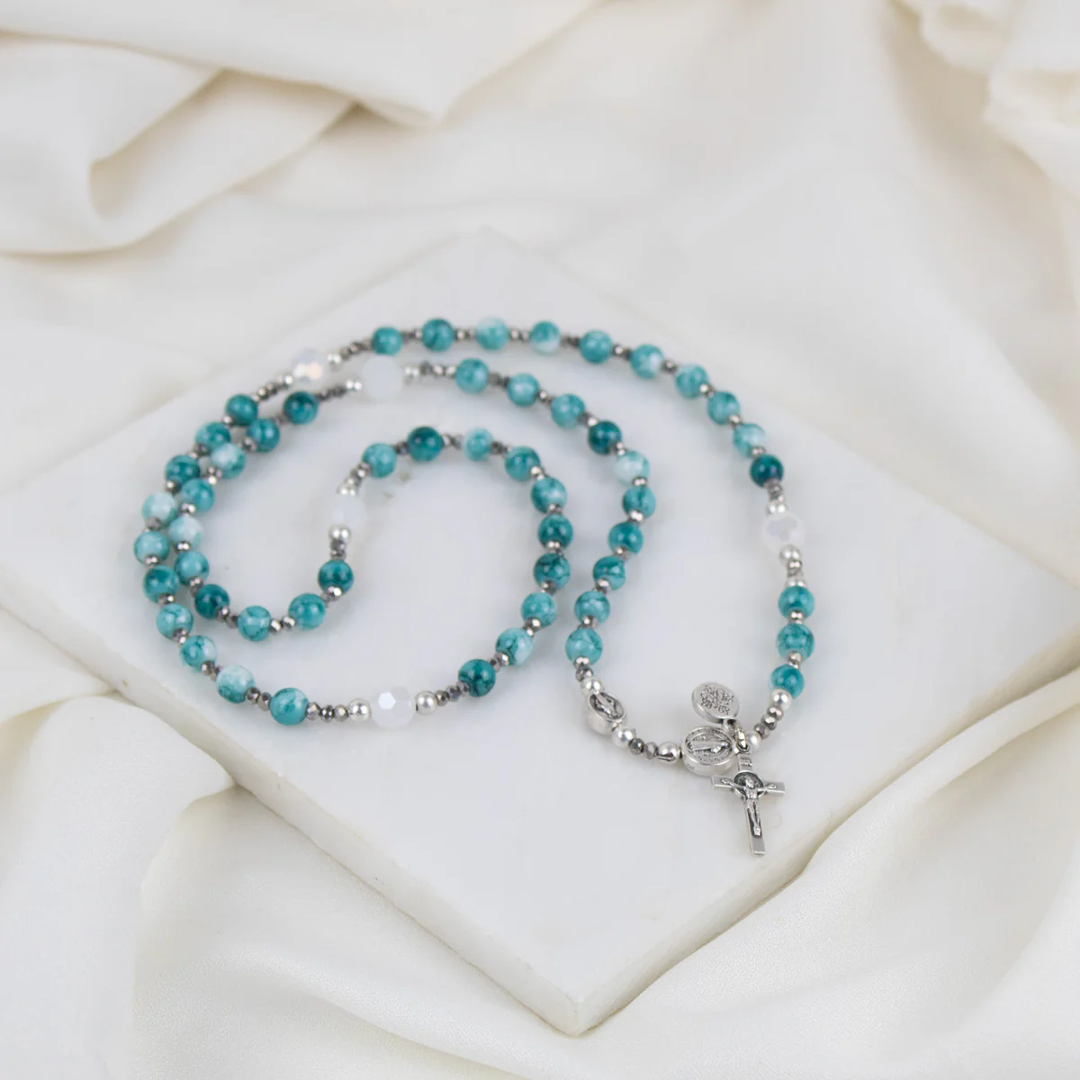 Rosary Wrap Bracelet – Faith & Prayer on the Go - Blessed Bands