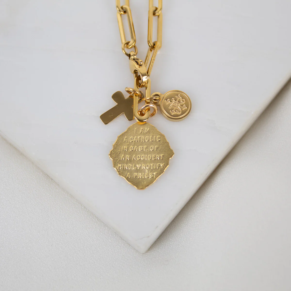 St. Christopher Necklace – Protection & Guidance Pendant - Blessed Bands