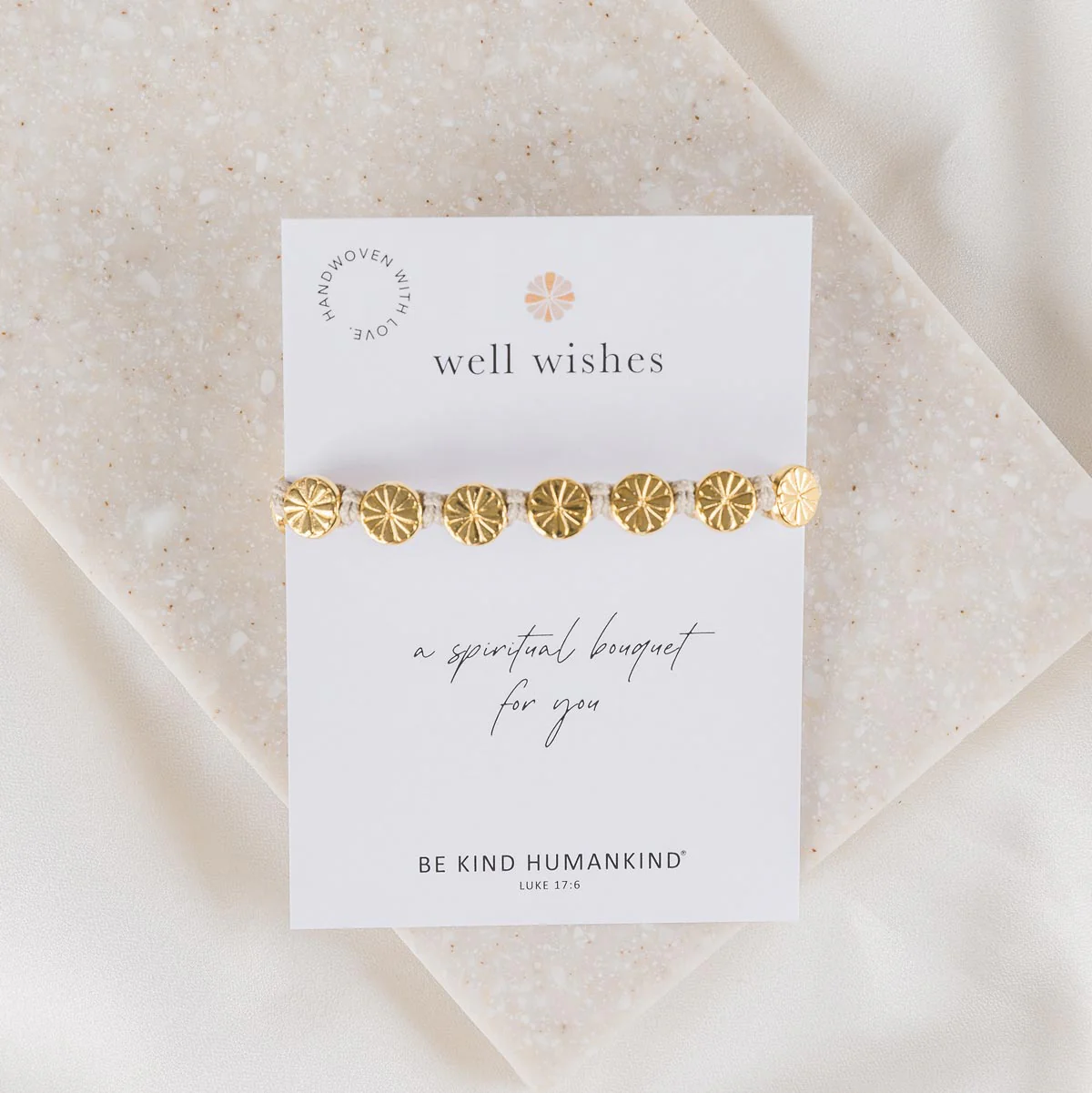 Well Wishes Spiritual Bouquet Christian Bracelet - Blessed Bands