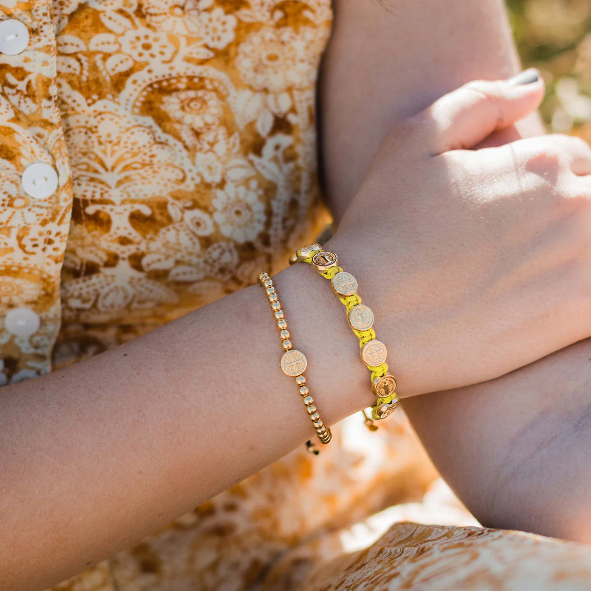 BraveBoyle + CHOC Benedictine Blessing Bracelet – Faith & Hope - Blessed Bands