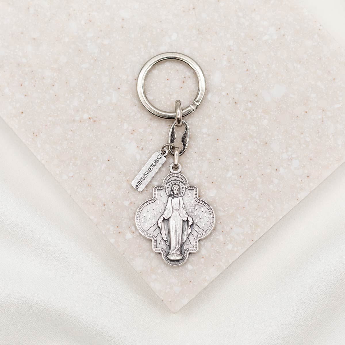 Miracles Key Ring – Faith & Hope Spiritual Accessory - Blessed Bands