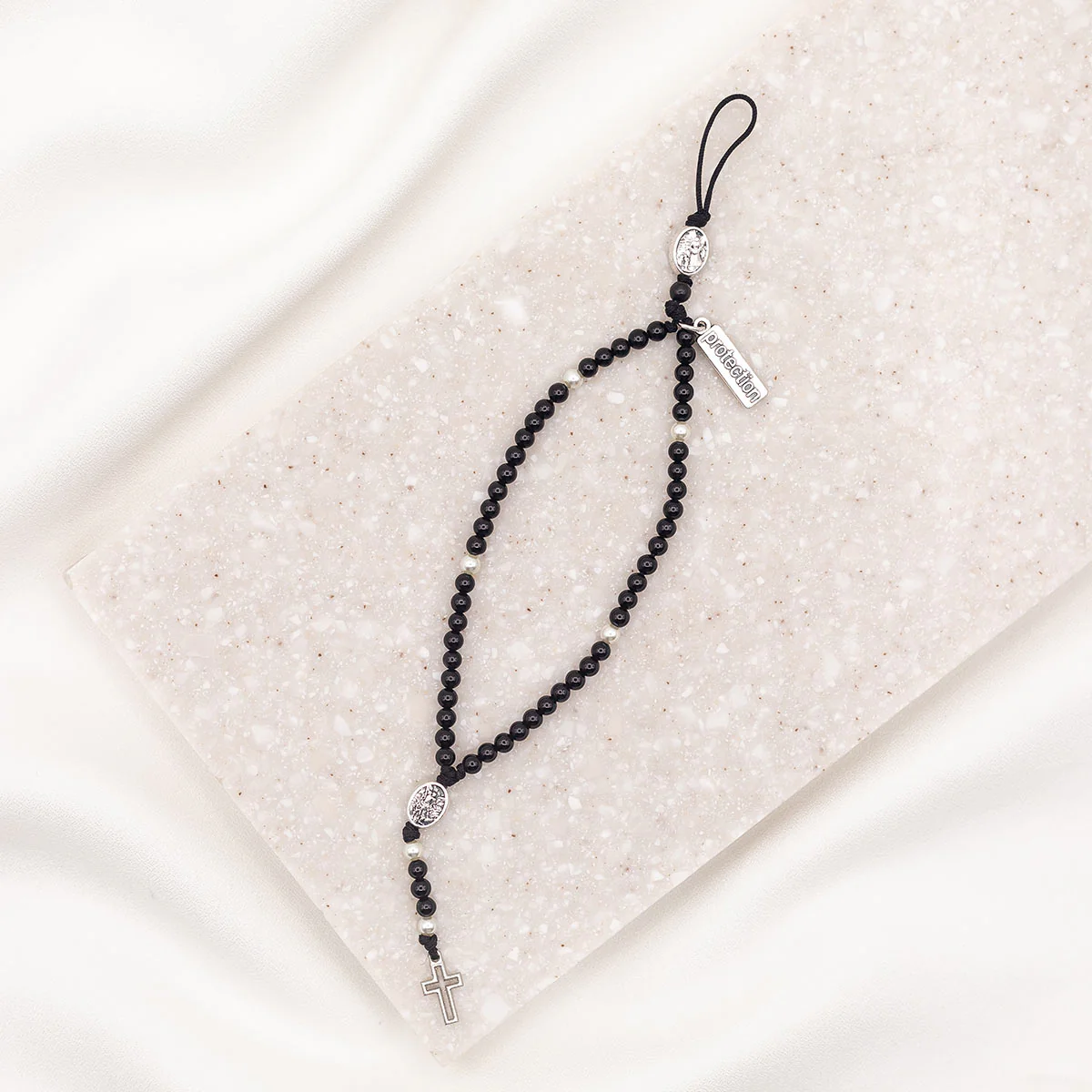 Archangel Michael Christian Protection Phone Charm - Blessed Bands