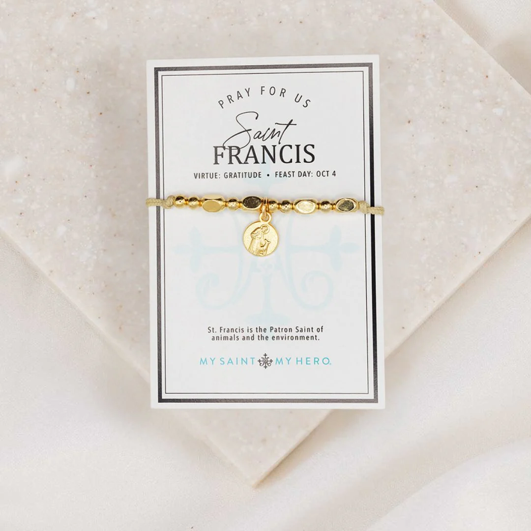 Saint Francis Kids Bracelet – Faith, Peace & Kindness - Blessed Bands