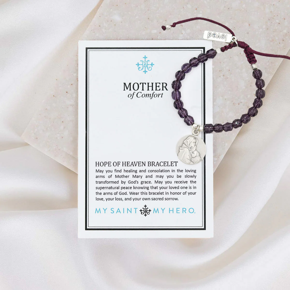 Mother of Comfort Bracelet – Peace & Compassion - Blessed Bands