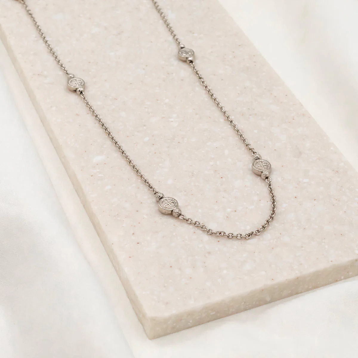 Blessings by the Yard Necklace – Continuous Grace & Faith - Blessed Bands