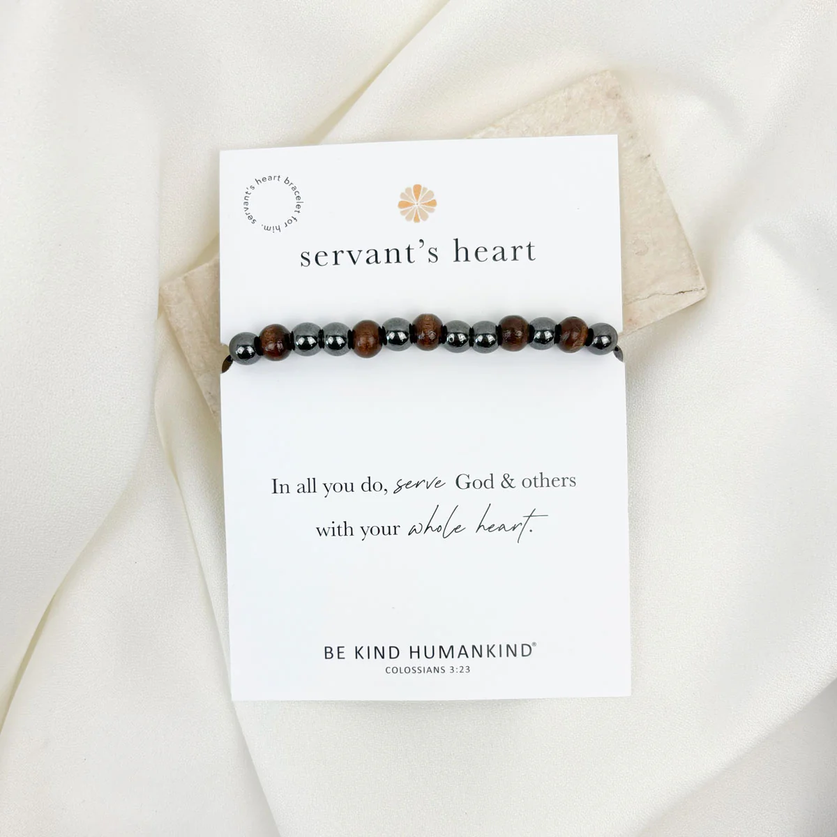 Servant’s Heart Bracelet – Faith, Humility & Service - Blessed Bands