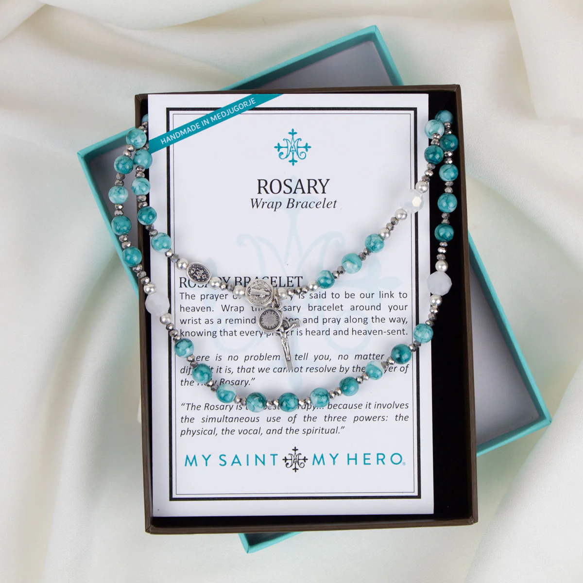 Rosary Wrap Bracelet – Faith & Prayer on the Go - Blessed Bands