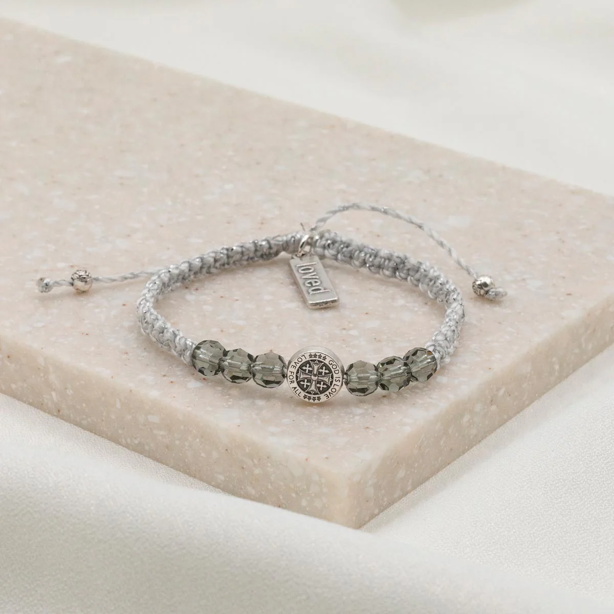 Grandmother’s Blessing Silver Bracelet Bundle – Faith & Love - Blessed Bands