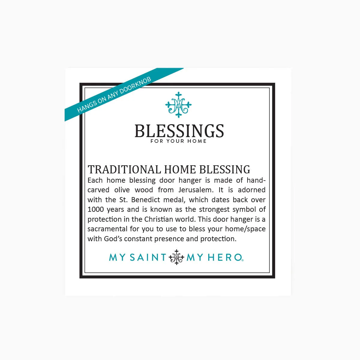 Lava Bead Door Hanger – Blessings for Your Home - Blessed Bands