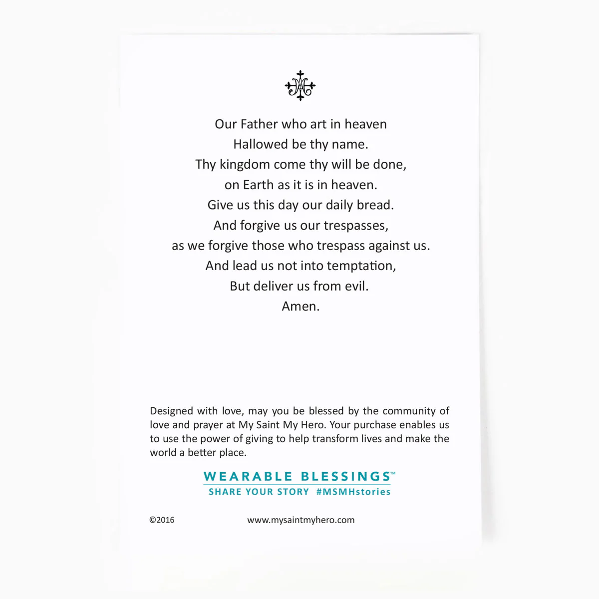 Lord's Prayer Morse Code Prayer Rope – Faith & Devotion - Blessed Bands