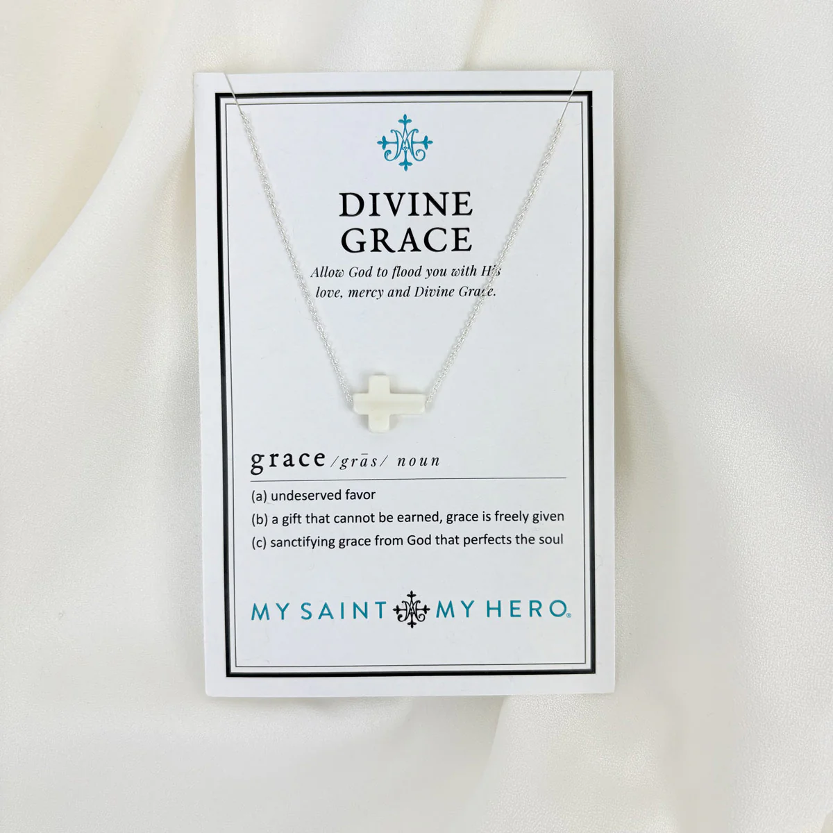 Divine Grace Necklace – Faith, Hope & God’s Love - Blessed Bands